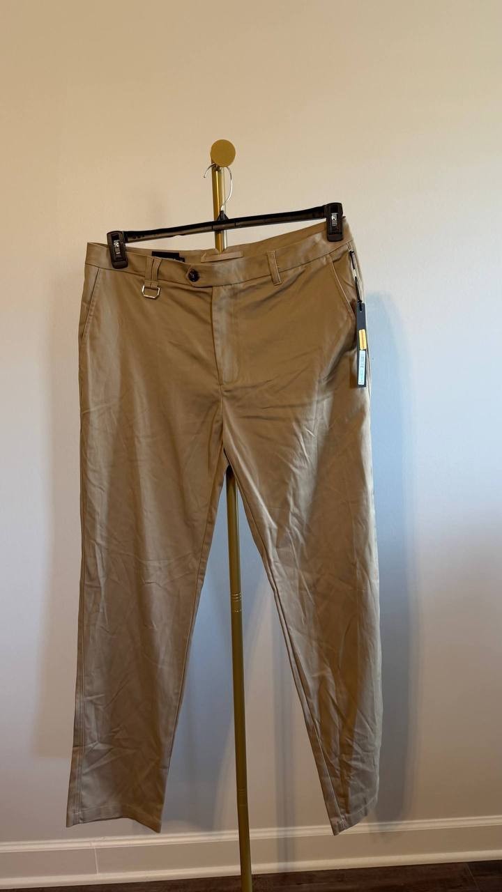 Karl Lagerfeld Paris Men’s Straight‑Fit Chino Pants 34 $149 NWT