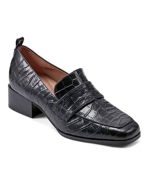 Easy Spirit Women’s Darlene EFlex Block Heel Loafers – Black – 8.5M – New in Box
