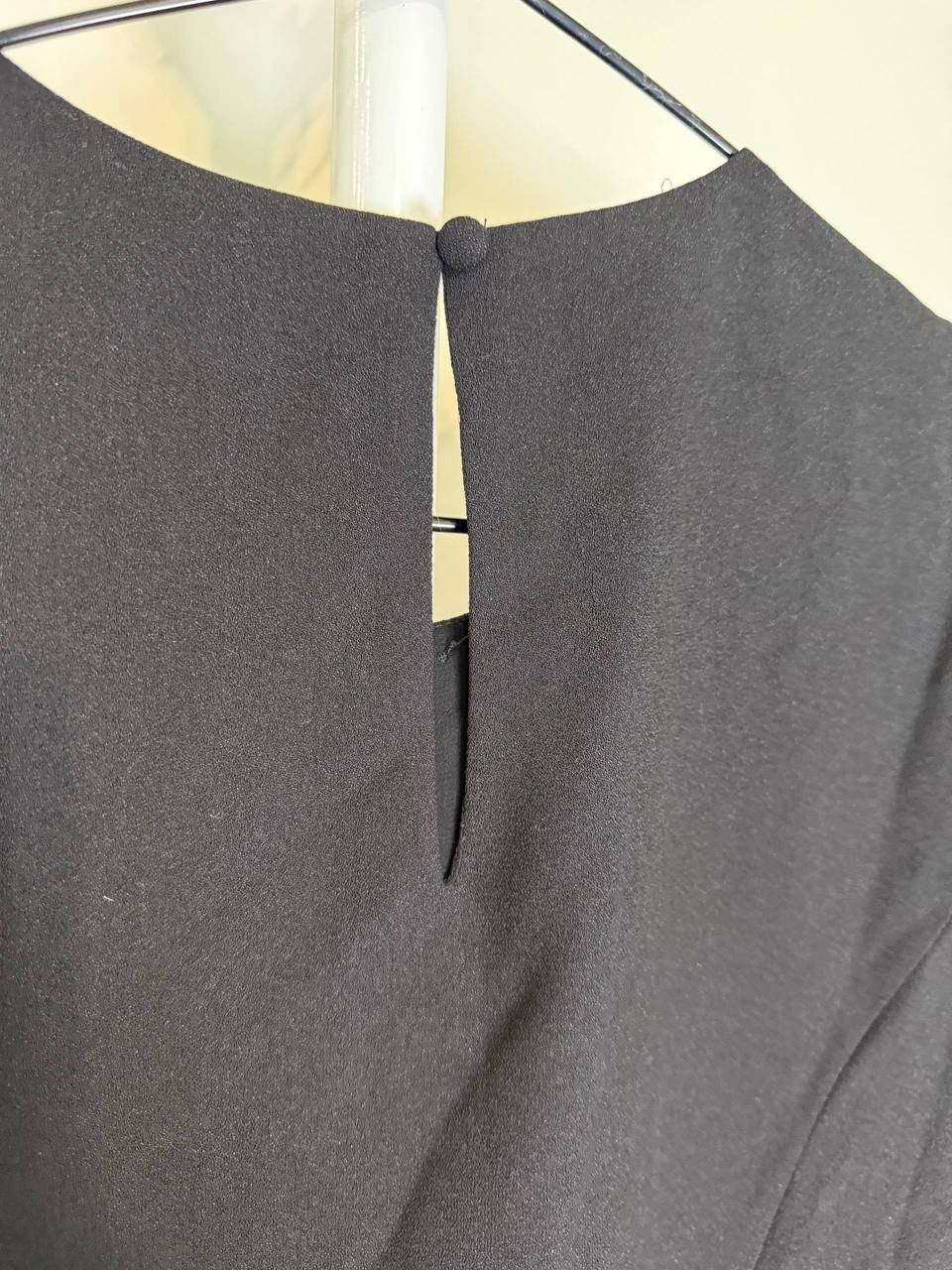 CeCe Sequin Bow Shift Dress –Black– Size 6 – NWOT