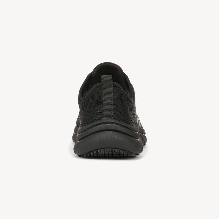 Dr. Scholl’s Black Textile Slip‑On Work Shoes 9M NIB $65