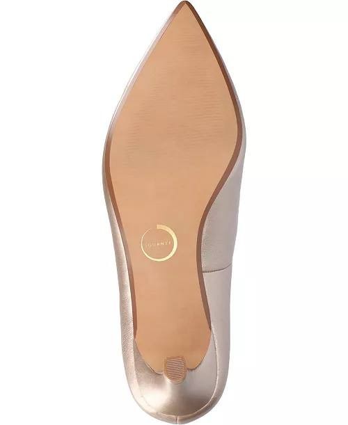 Journee Champagne Toe Dress Pumps 8.5M NIB MSRP $93