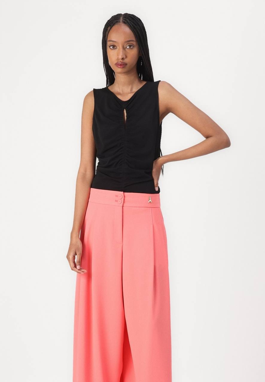 BOSS Women’s EMACHA Sleeveless Top Black M $68 NWT