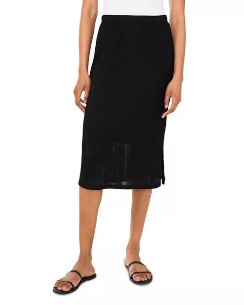 Vince Camuto Ribbed Knit Skirt – XXL – Black – NWOT