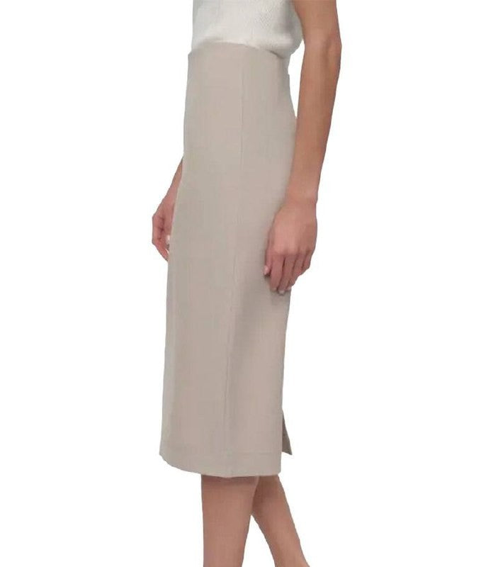 DKNY Pull‑On Pencil Skirt Pebble Ivory XL Good Pre‑Owned Condition msrp$59