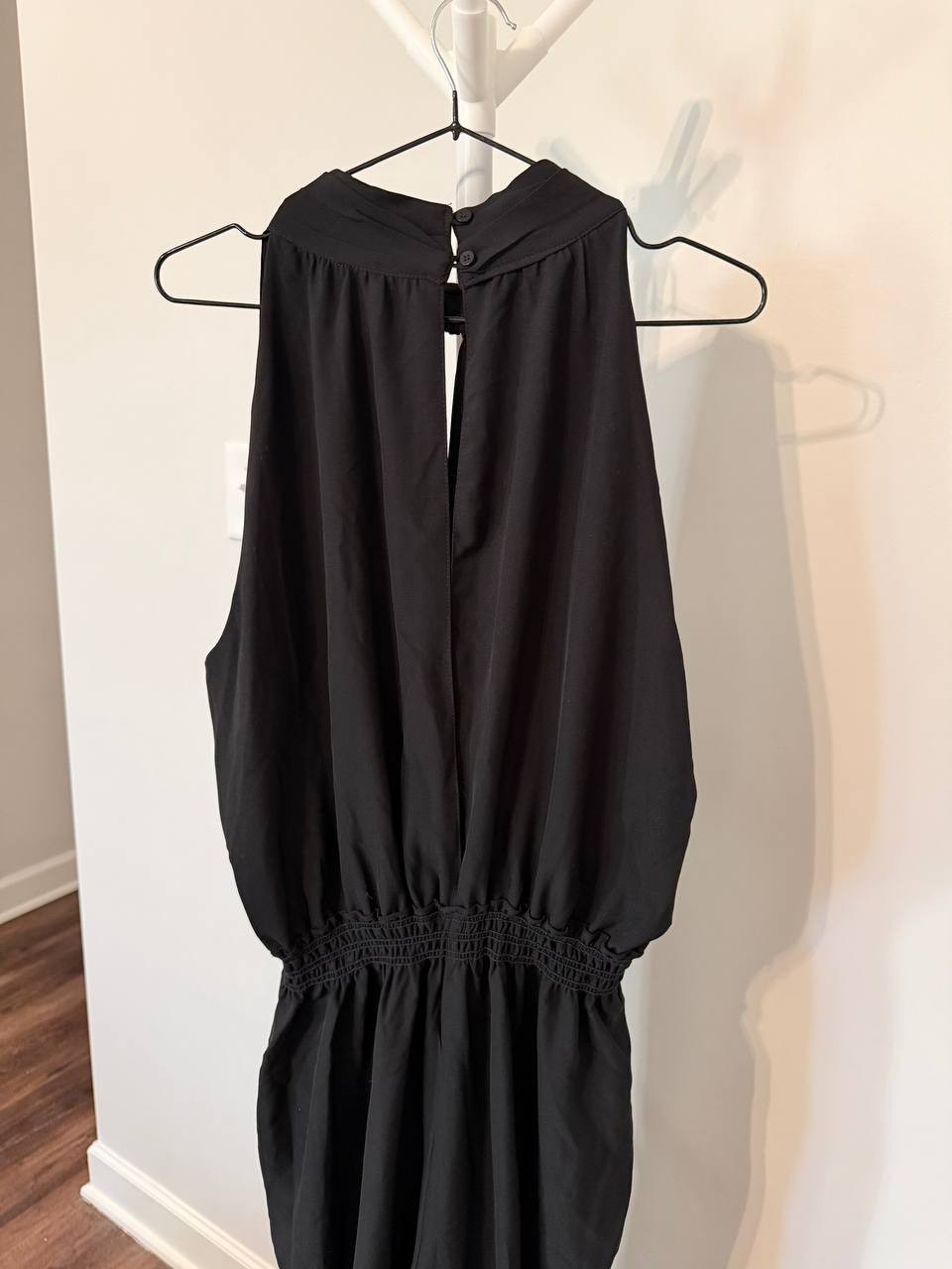 Max Studio Stretch Crepe Jumpsuit – Size XL – Black – NWT – $178