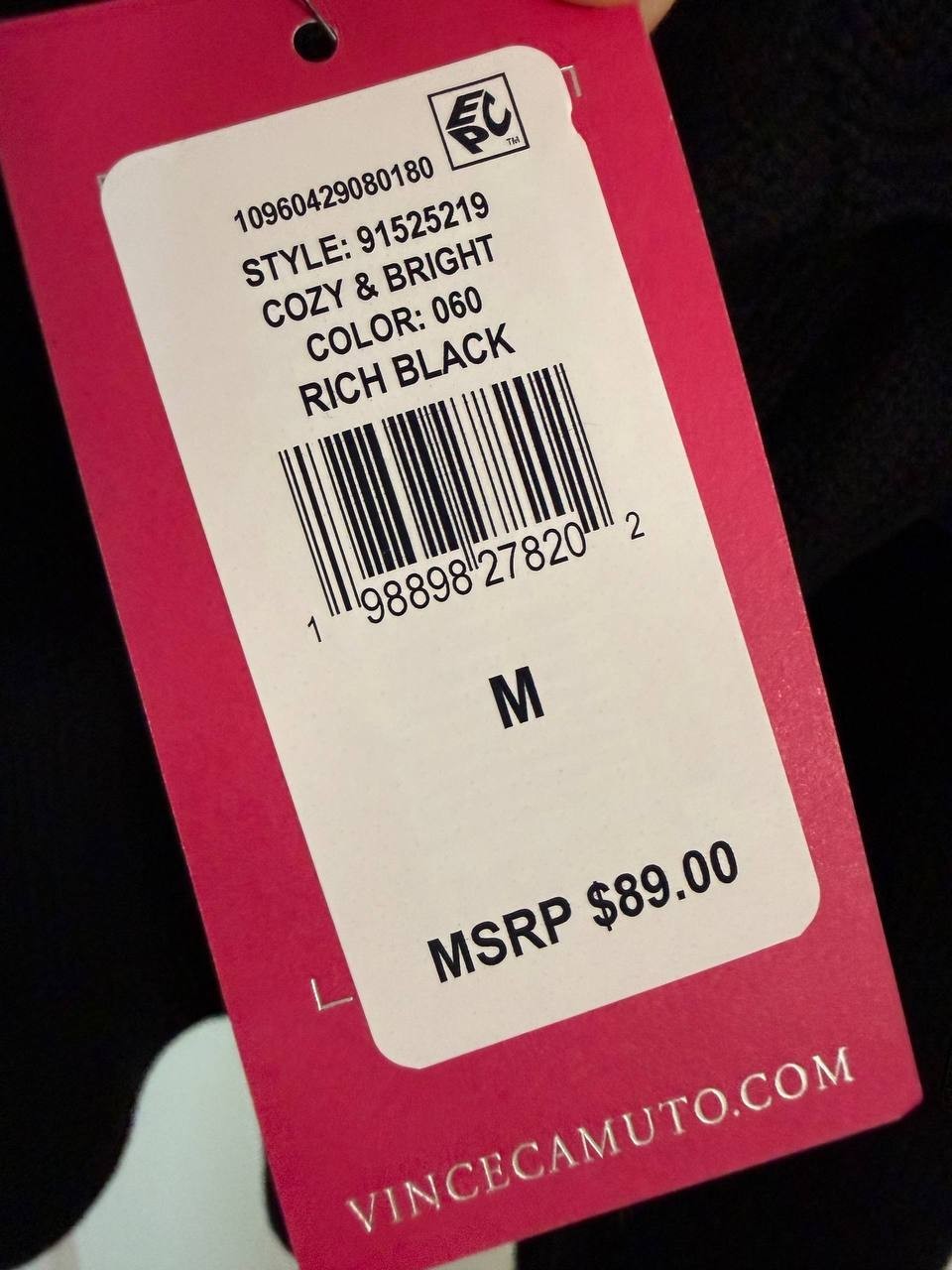 Vince Camuto Raglan Crewneck Cardigan – NWT