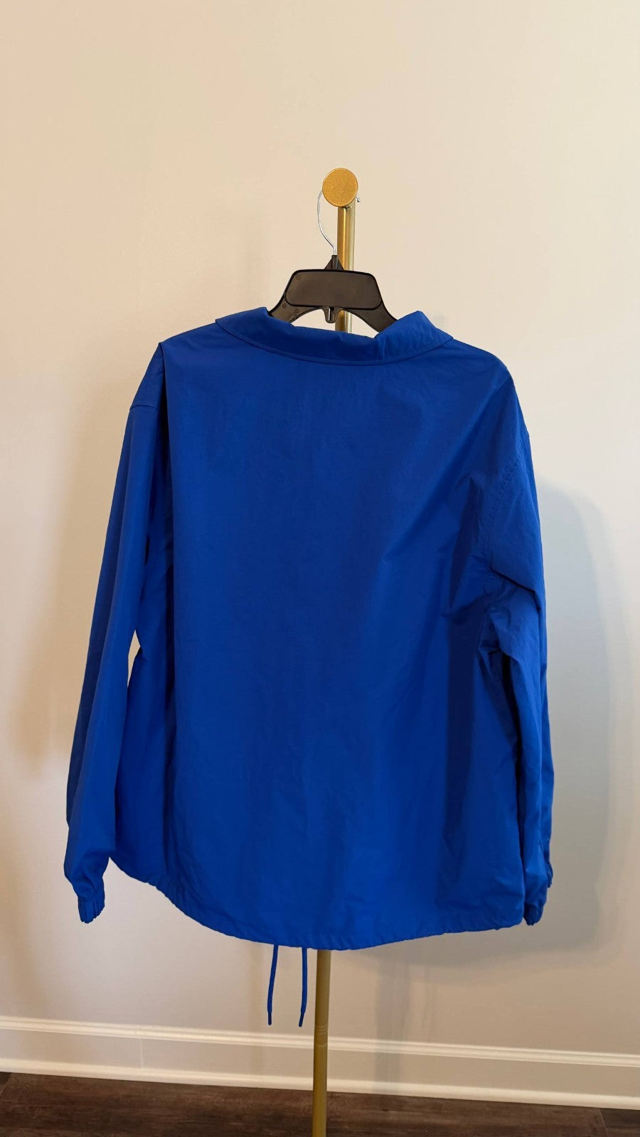 Mode of One Men’s Nylon Ripstop Coaches Jacket Blue S NWT