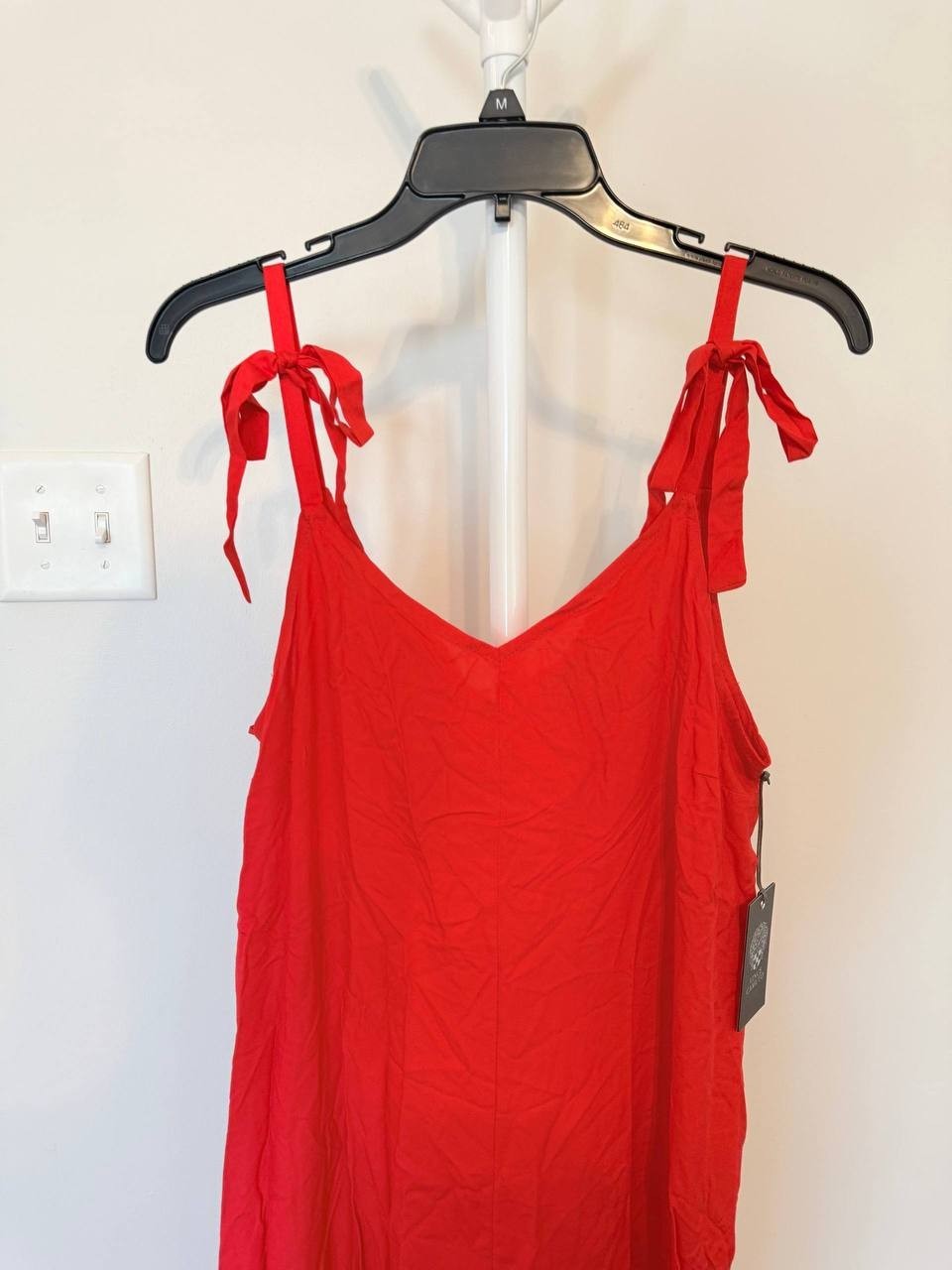 Vince Camuto Tie‑Shoulder Jumpsuit – Size L – NWT – $69