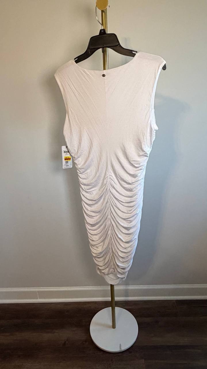 Guess Eco Nathaly Bodycon Mini Dress White XL NWT $108