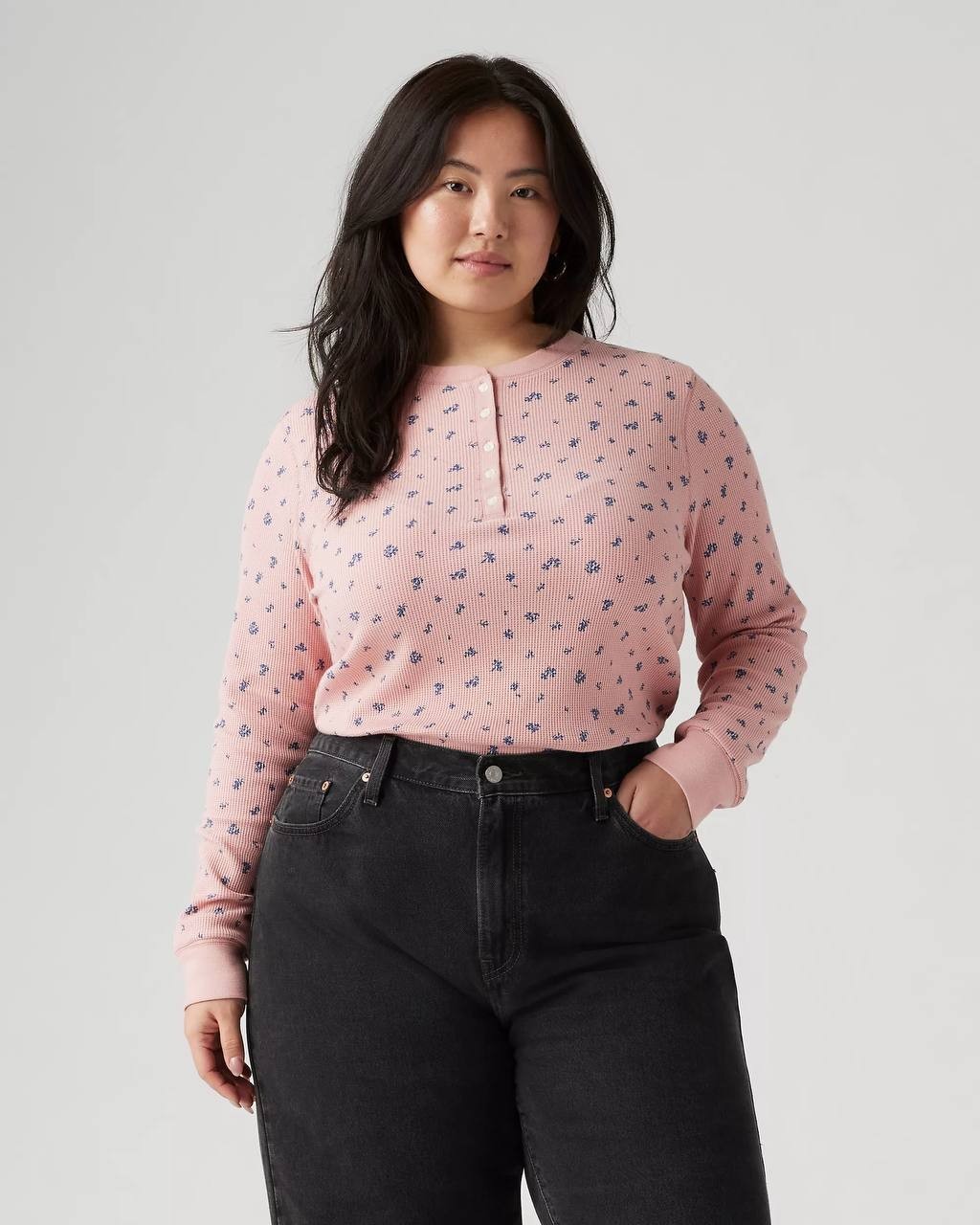 Levi’s Jakob Henley Top – Plus Size 2X – NWT – $34.50