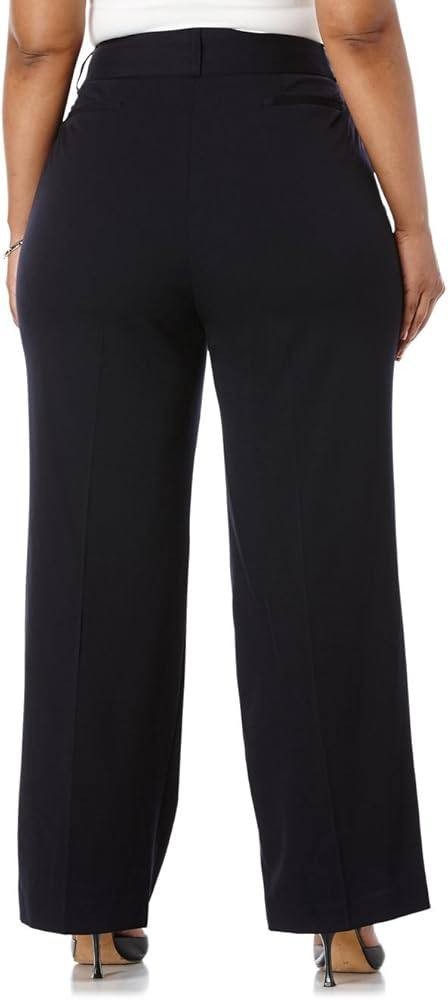 Rafaella Gabardine Bootcut Stretch Pants –Black– Size 22W – NWT – $89