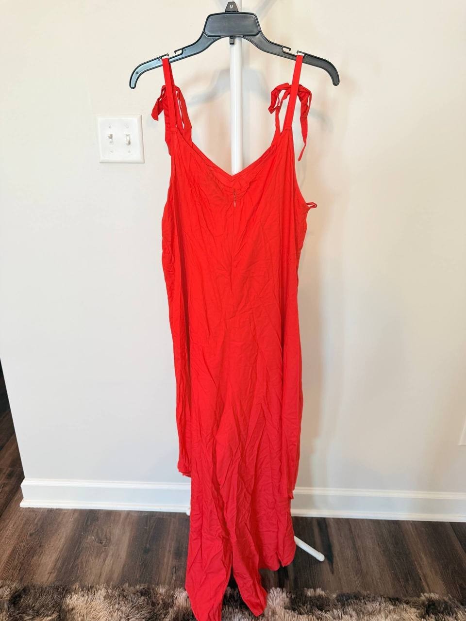 Vince Camuto Tie‑Shoulder Jumpsuit – Size L – NWT – $69