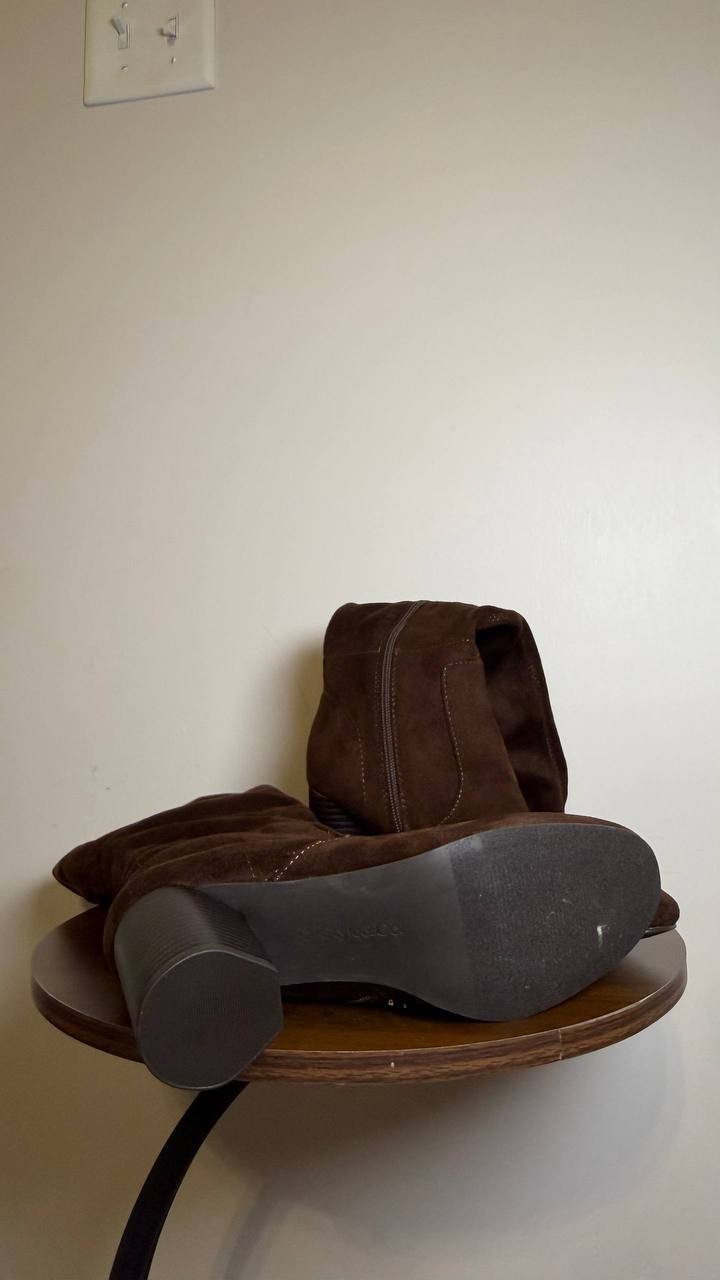 Style&Co Dark Roast Round Toe Boots 7.5M New in Box MSRP $89.90