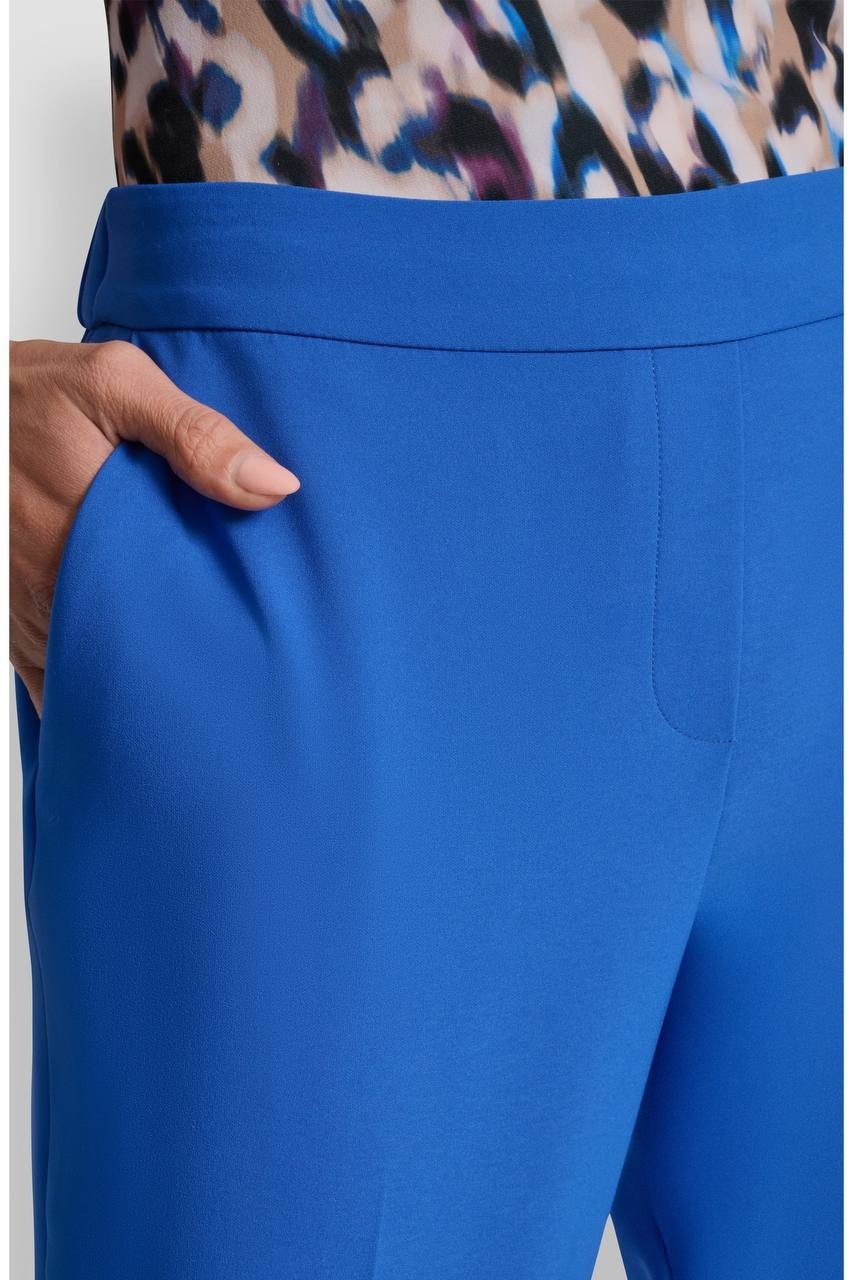 DKNY Straight Leg Ankle Crop Pants Cadet Blue 2 NWT $99