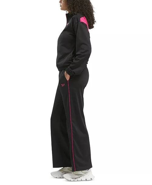 Reebok Women’s Identity Tricot Track Pants Black NWT MSRP $45