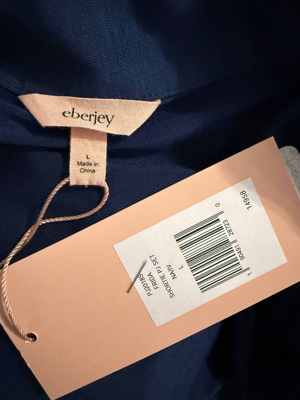 Eberjey Frida Sleep Shirt L – Embroidered Trim – NWT(Only Shirt)