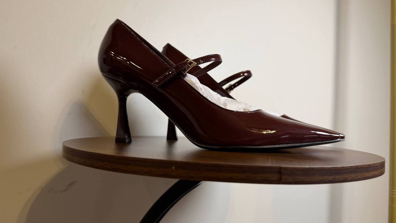 Nine West Jinnie Pointed Toe Pumps Dark Red 7.5M Stiletto NWB $109