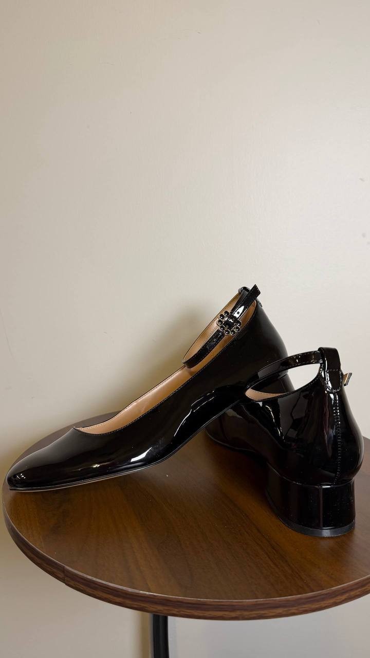Bandolino Black Man‑Made Ankle Strap Pumps 8.5M NIB MSRP $89