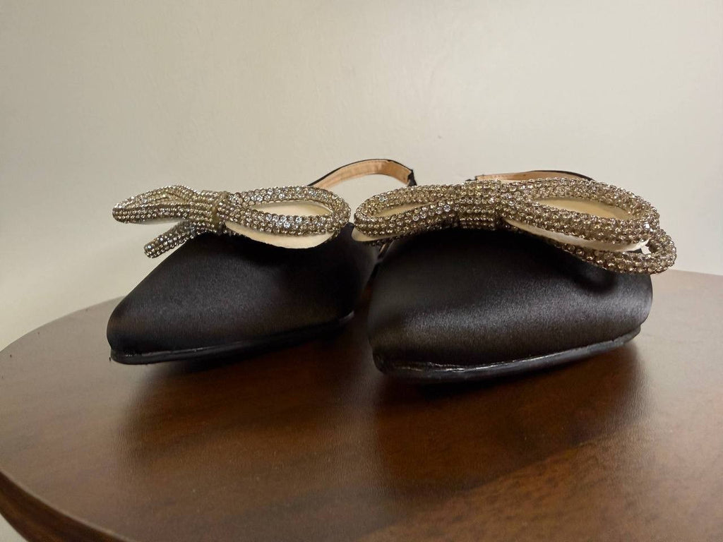 Jones New York “Quentina” Pointed‑Toe Dress Flats – Size 6M–Black – NIB–$69.50