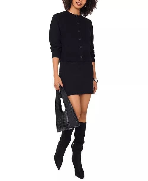 Vince Camuto Raglan Crewneck Cardigan – NWT