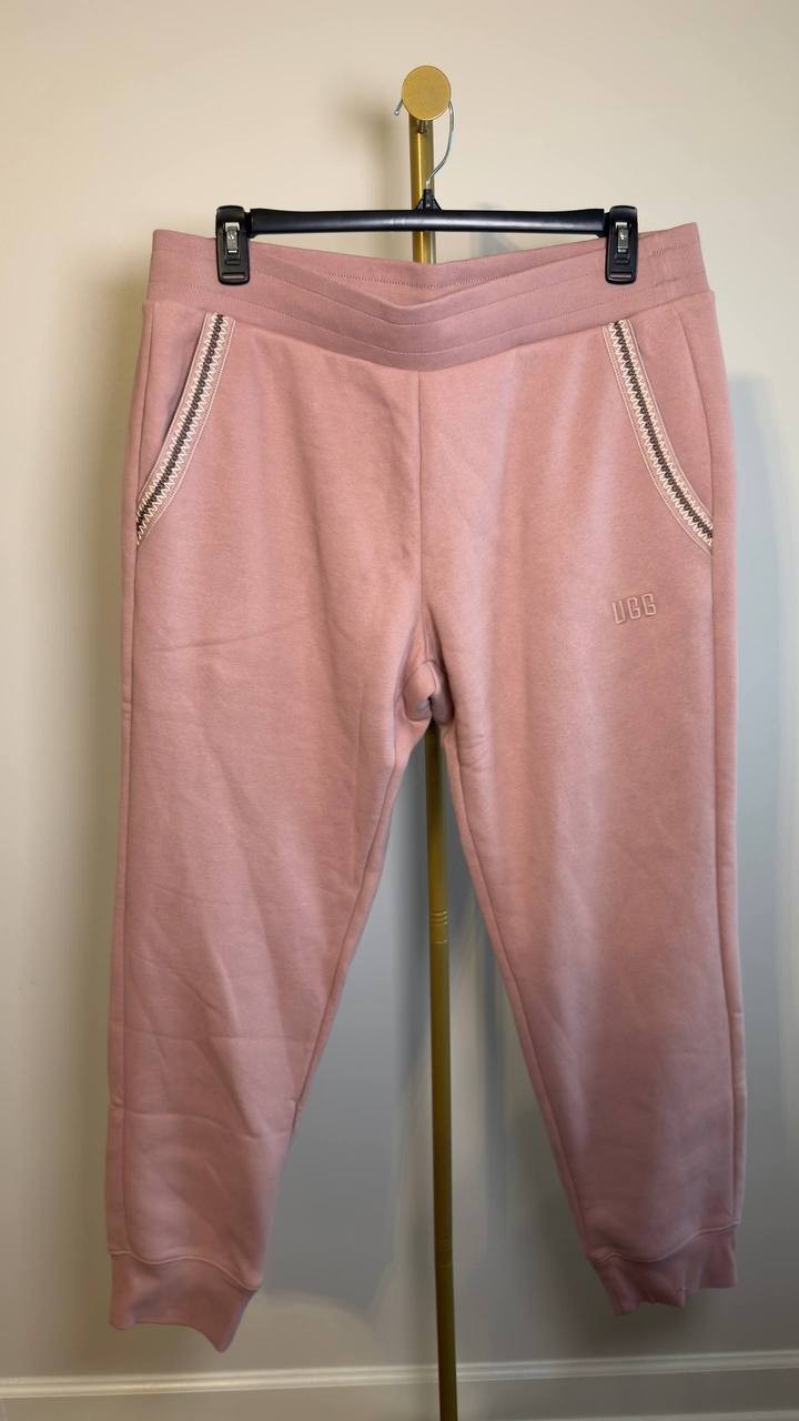 UGG Tasman Jogger Pants Dusty Rose XL Unisex NWT $98