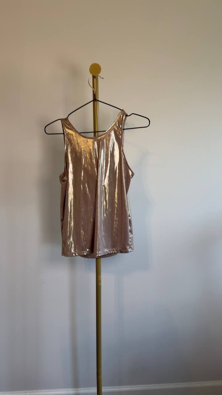 BOSS Esarah Tank Top –BEIGE – NWT – Scoop Neck