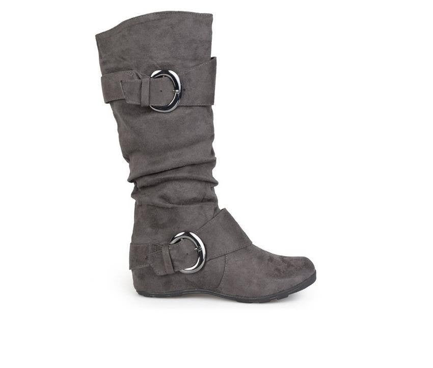 Journee Collection Women’s Jester Wide Calf Boots Grey 10 MSRP $114.99 NWB