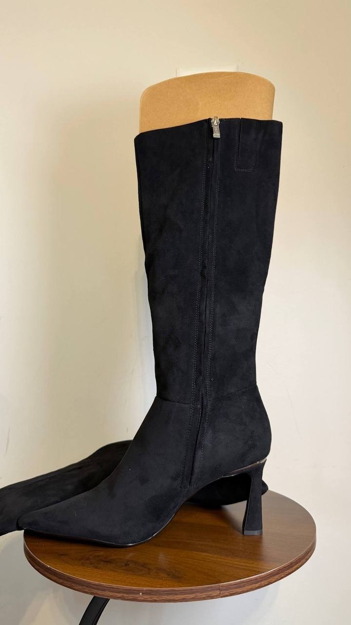DKNY Toe Dress Boots 11M Black Rubber New in Box MSRP $199
