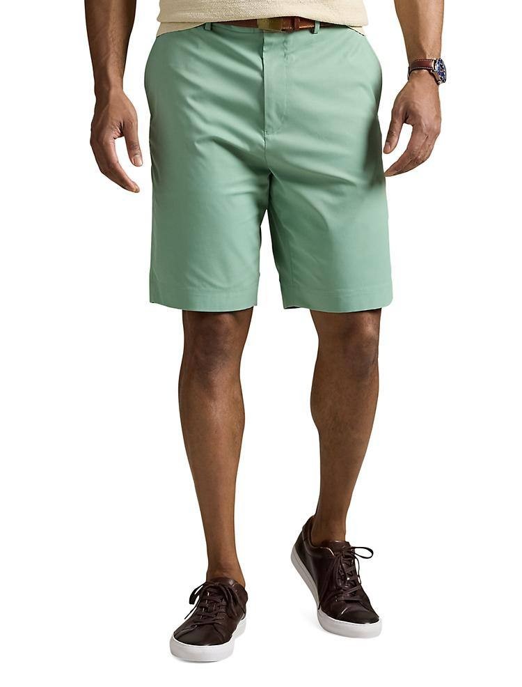 Polo Ralph Lauren Men's Performance Fit Twill Shorts, Faded Mint, Size 35
