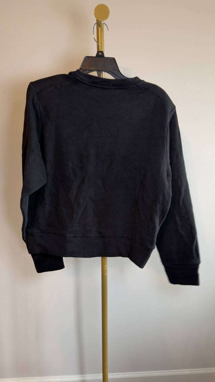 BOSS Orange Martini Appliqué Sweatshirt Black M NWT $129