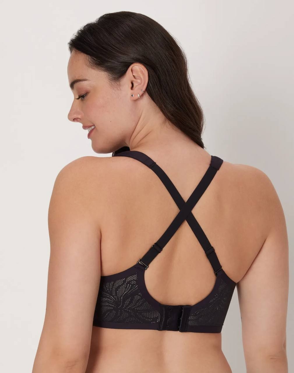 Bali DF4580 Passion for Comfort Bra 40DDD Black Underwire Full Coverage Converti