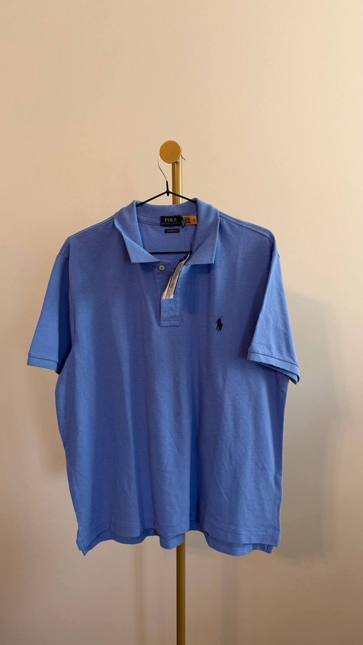 Polo Ralph Lauren Men’s Classic‑Fit Mesh Polo Shirt Blue XL $110 NWT