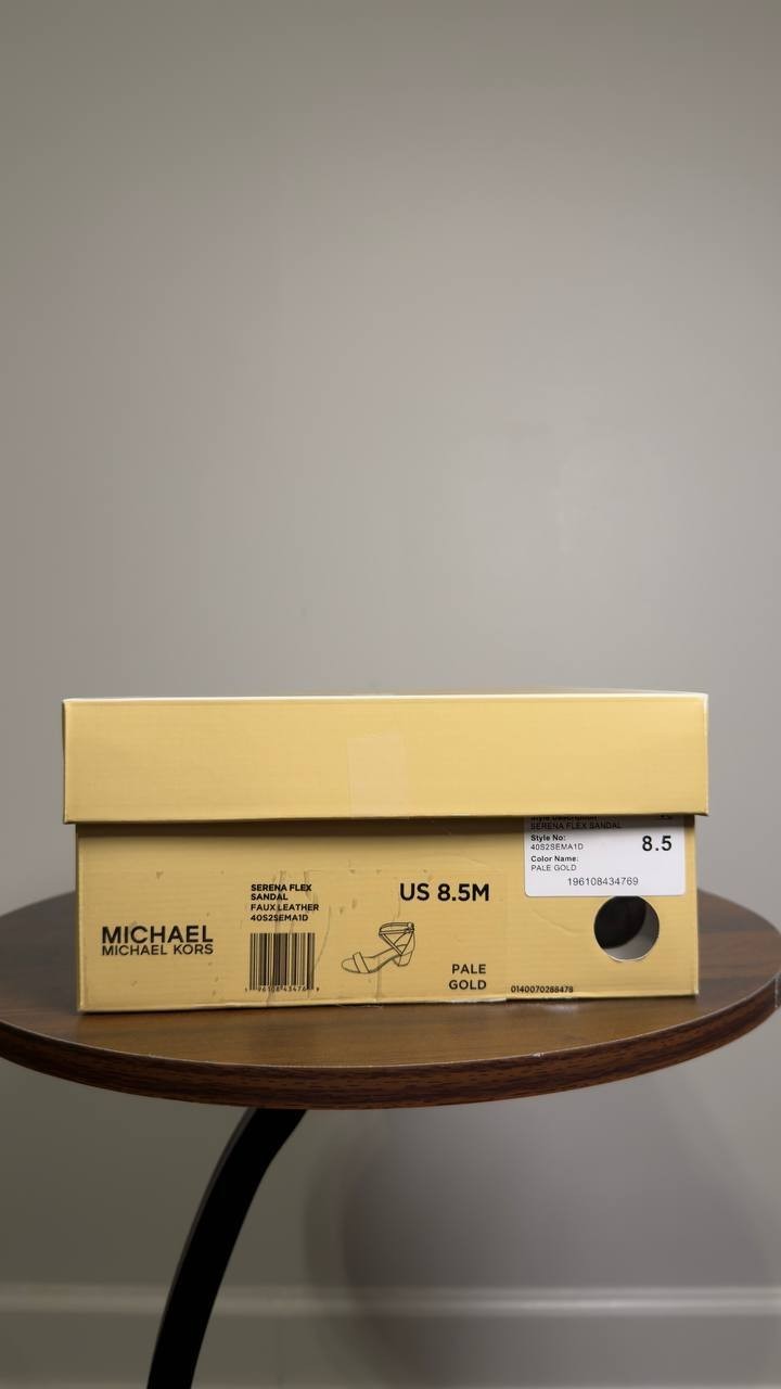 Michael  Michael  Kors  Dress  Sandals  Pale  Gold  8.5M  New  $119.50