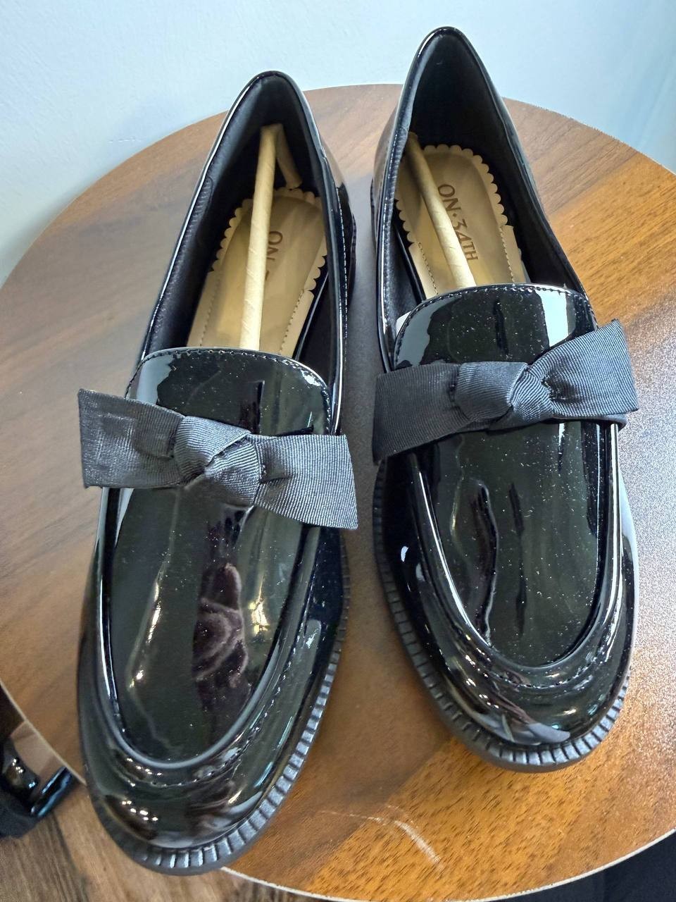 On 34th “Kasandra” Bow Loafers – Size 5.5M – Black – NIB-$$69.90