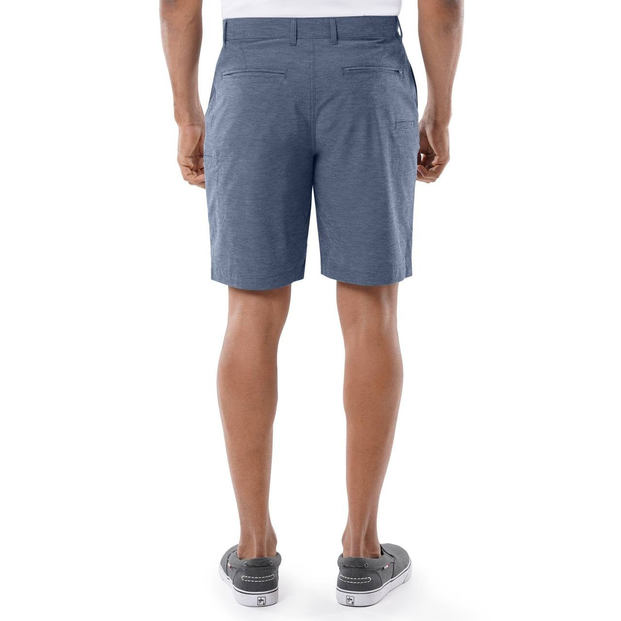 Guy Harvey Men’s Performance 4‑Way Stretch Hybrid Shorts Navy 40 $65 NWT