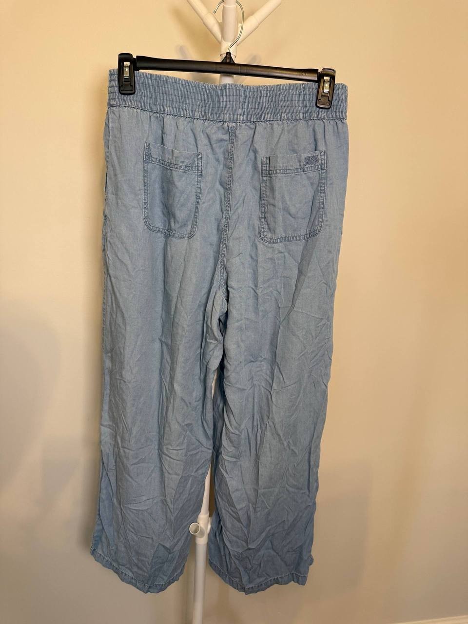 DKNY Jeans Pull‑On Wide‑Leg Ankle Pants – Size S – NWOT – $79