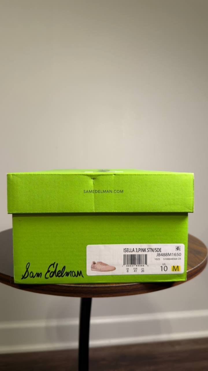 Sam  Edelman  Isella  Sneakers  Ballet  Pink  10  M  New  $120