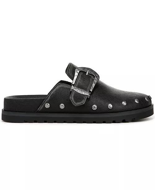 Blowfish Malibu Skylar Clogs 11M Black Slip‑On Buckle Studded NIB $74.99