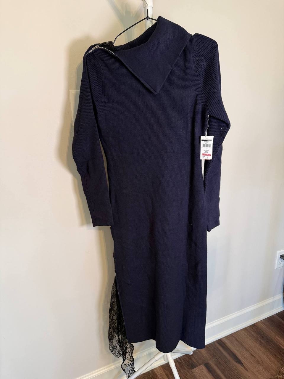 Torn by Ronny Kobo “Laetitia” Dress-Black-Size L-NWT-$268