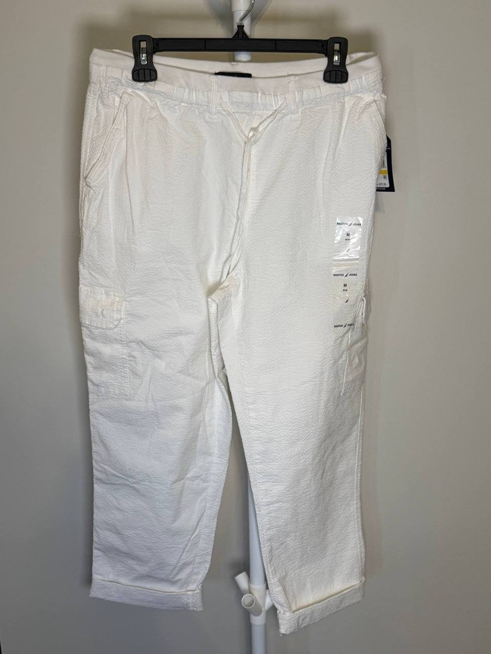 Nautica Jeans Seersucker Utility Pants – Size M – NWT – $79.50