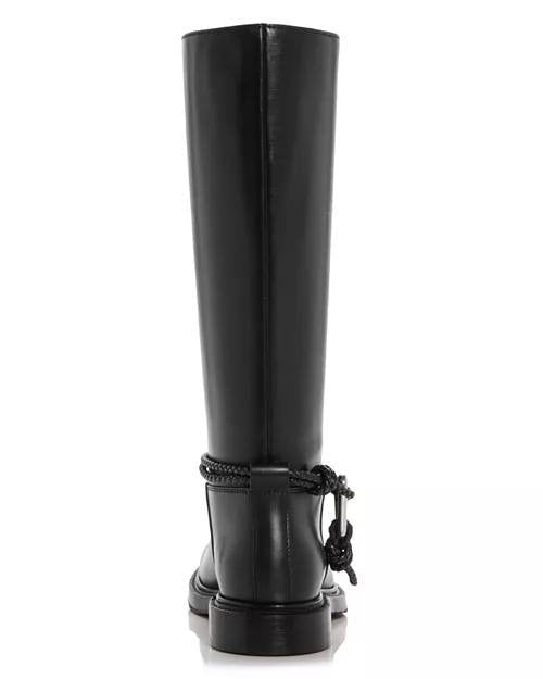 Bottega  Veneta  James  Boot  Black  Leather  36  New  $2150