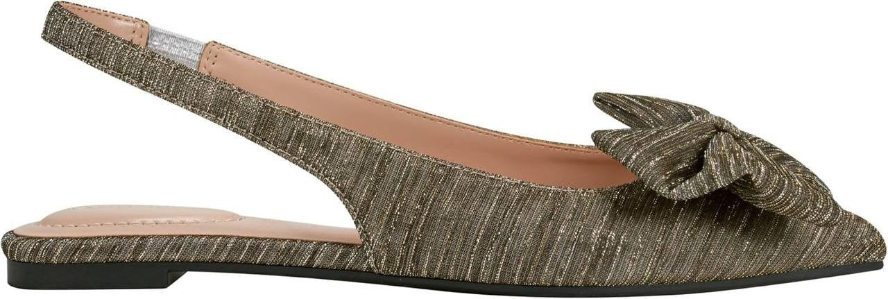 Bandolino Simona Ballet Flats – Bronze – Size 10M – Synthetic – New in Box