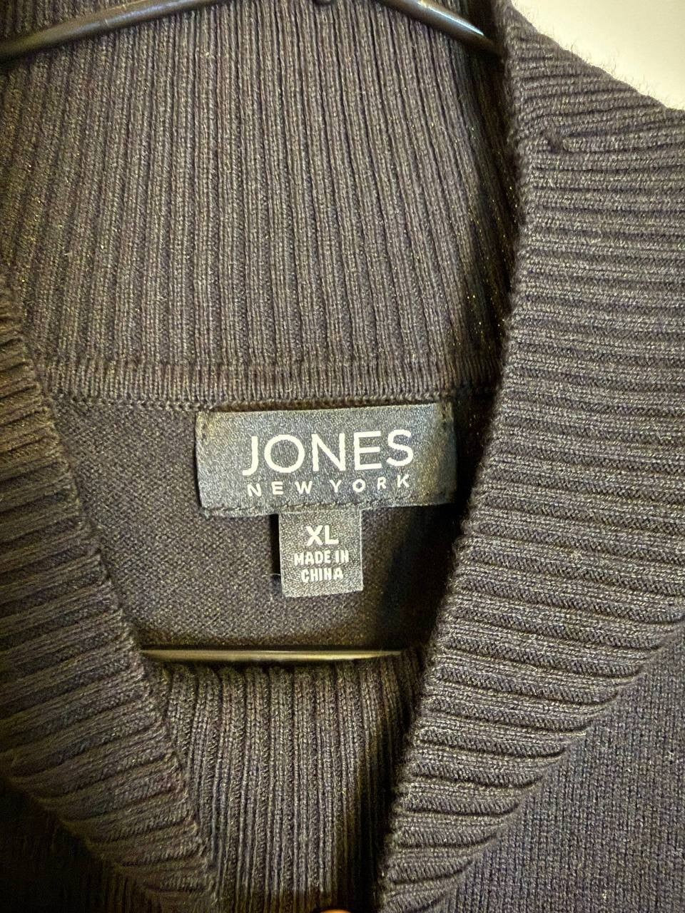Jones New York Mock‑Neck Sweater – Size XL – NWT – $79.50