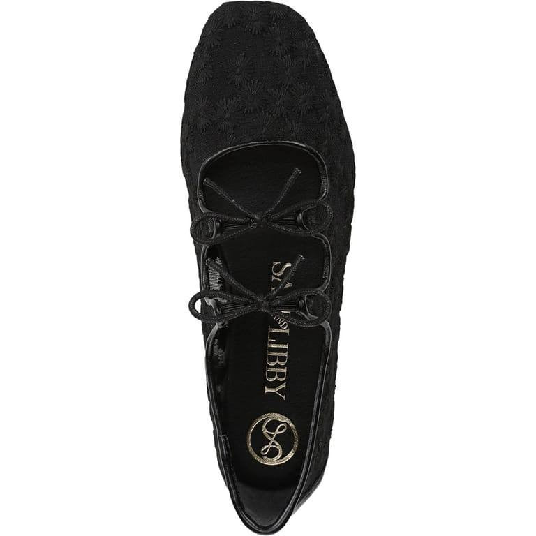 Sam  &  Libby  Faith  Mary  Jane  Flats  Black  7.5  New  $70