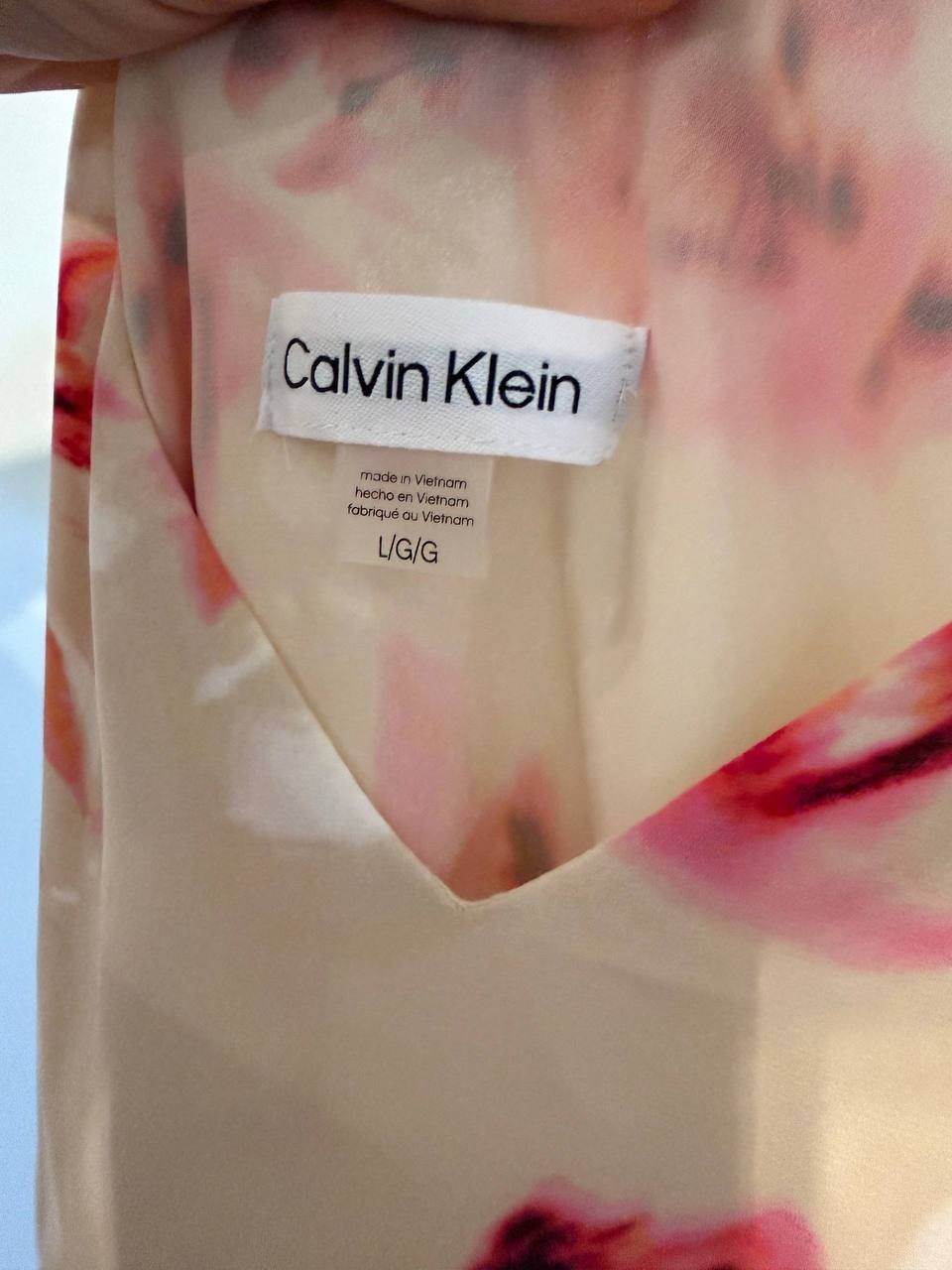 Calvin Klein Floral Spaghetti Strap Camisole – Size S – NWOT