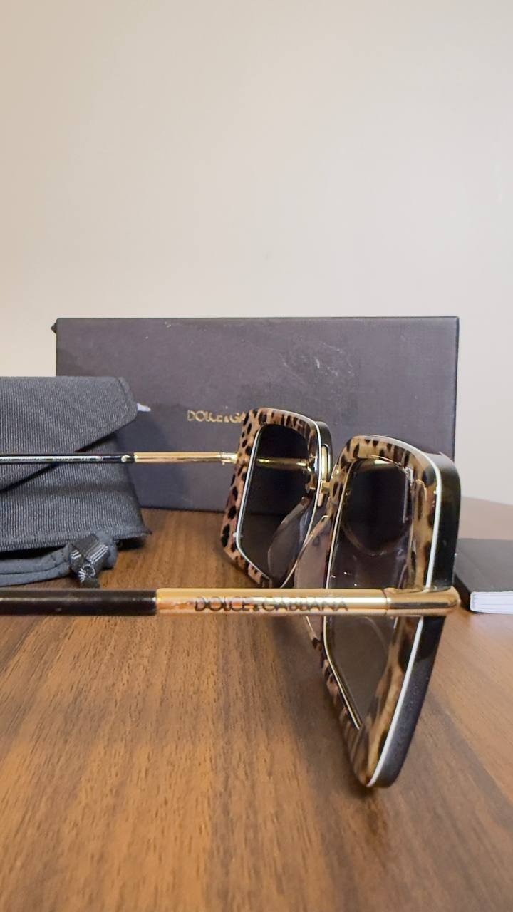 Dolce & Gabbana Sunglasses Black/Grey OS NWOT $354.00