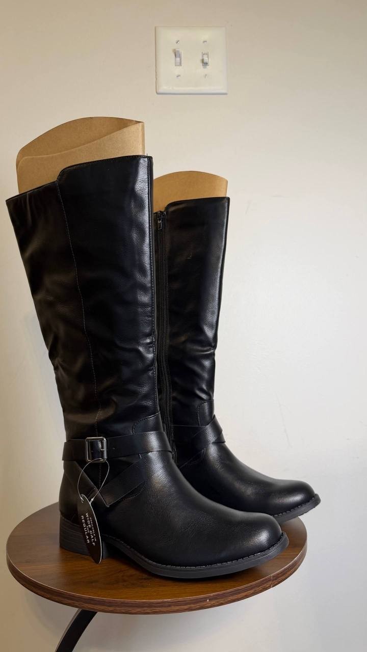 Style & Co Margoo Riding Boots Black Women’s 8M NWB MSRP $79.90