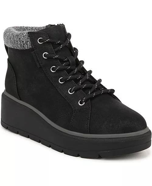 Dr. Scholl’s Nice Day Max Alpine Booties 11M Black Water‑Resistant NIB msrp$125