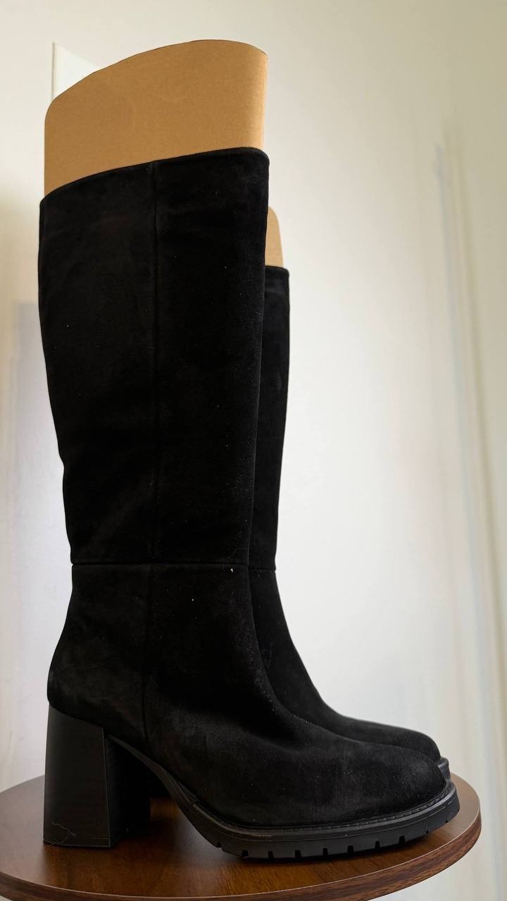 La Canadienne Women’s Lanna City Dry Boots Black 8.5M Suede MSRP $375 NWB