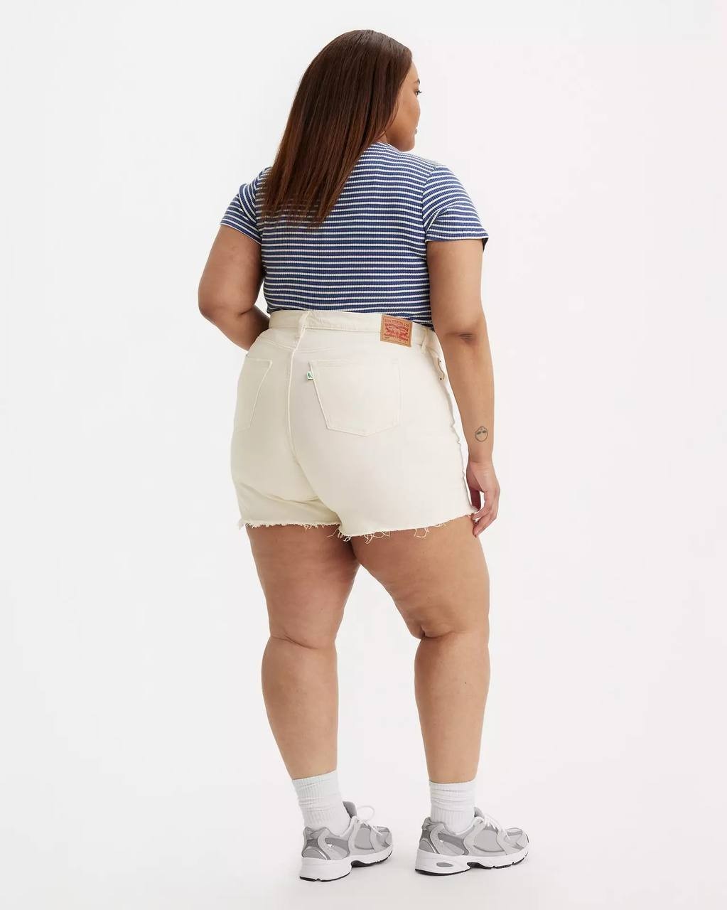 Levi’s 501 Original High Rise Shorts White Plus Size 20W NWT $69.95